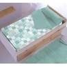 Saco con cremallera para cama Ikea de niños BABY color jade menta