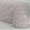 Edredón de cama juvenil con rayas modernas MIAMI color gris
