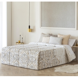 Edredón cama 150, 180, 90, 105 o 135 LOGROÑO beige