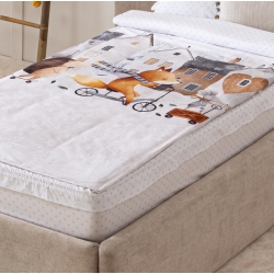 Saco nórdico infantil cama de 190x90 cm FOX