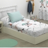 Edredón ajustable cama infantil de 90 a 180 cm PINGUIN