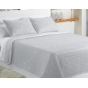 Colcha para cama de estrellas confortino 90 o 105 cm KALO color gris