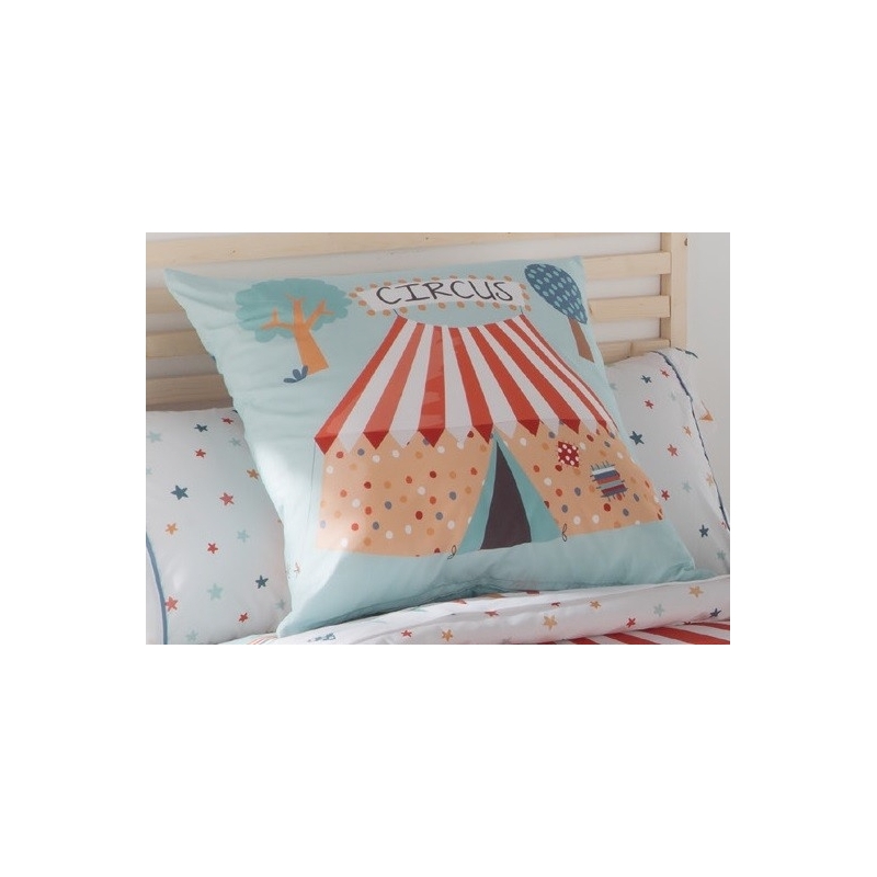 Funda para almohada cama infantil CIRCUS carpa del circo
