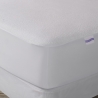 Protector de colchón para cama 90 impermeable y transpirable de algodón