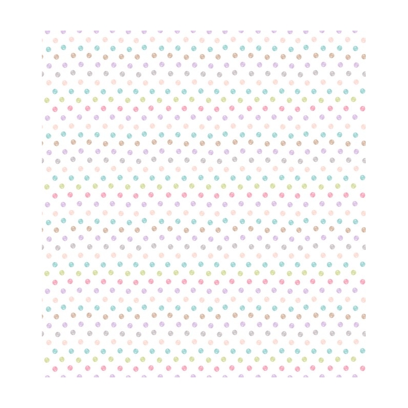 Edredón ajustable cama 105, 90 o 80 Draw puntitos azul, verde, rojo, lila