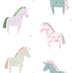 Detalle imagen UNICORN con unicornios coloridos
