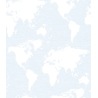 Detalle tejido estampado MONDO D continentes del mundo