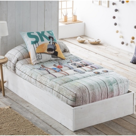 Edredón ajustable cama de 80 hasta 180 cm SKATE monopatines de JVR