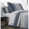 Sábanas de algodón en color azul MEXICO cama individual o grande