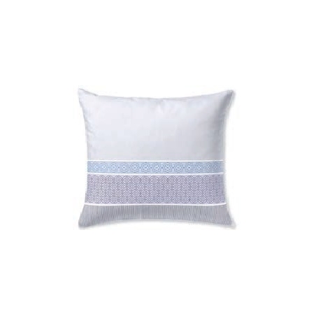 Funda de 50x60 para almohada decorativa CORAL rayas color azul