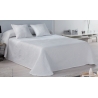 Colcha pañuelo de verano para cama LIDO color blanco