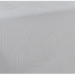 detalle hojas de palmera tejido LIDO color blanco