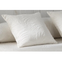 Funda ornamental para almohada de cama LIDO color beige