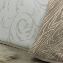 textil Jacquard listado CARPIO en color beige