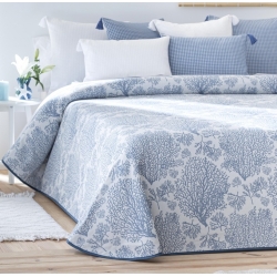 Cubierta cama 180, 150, 135, 105 o 90 GANDIA color azul