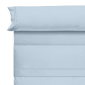 Sábanas para cama DIRCE detalle puntilla sobre color azul