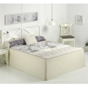 Colcha edredón para cama 180 a 90 cm ALMA opción beige