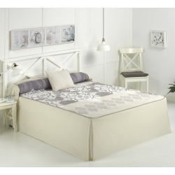Colcha edredón para cama 180 a 90 cm ALMA opción beige