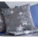 Funda decorativa de estrellas para almohada PLAY de camas juveniles