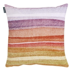 Almohada decorativa sin relleno de 50x50 cm ANOIA rayas coloridas