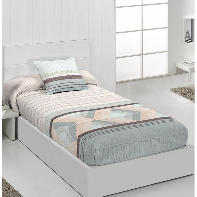 Edredón ajustable cama grande o individual COLMAN rosa