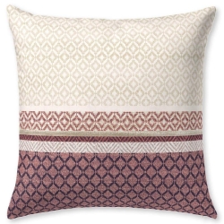 Almohada ornamental de microfibra para cama MILA color rosa