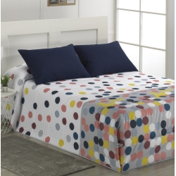 Comforter cama 180, 150, 135, 105 o 90 VILMA color azul o gris