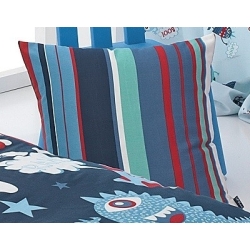 textil para cama serie Monsters color azul de marca Cañete