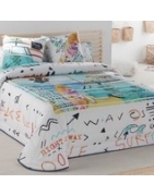 Textil para camas juveniles Beach de JVR - La Cama de mi Peque