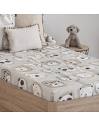 Textil para cama ZOO color beige de Confecciones Paula