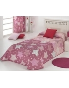 Ropa de cama estrellas gris o rosa STARS Camalux