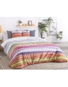 Ropa de cama juvenil ANOIA rayas de colores