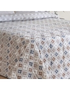 Textil juvenil de cama TOLEDO azul o beige - La Cama de mi Peque