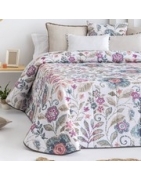 Vestiduras de cama flores PERALADA marca Sansa - La Cama de mi Peque