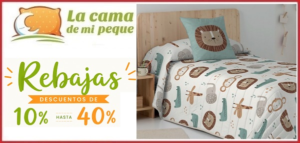 Rebajas de La Cama de mi Peque Rebajas en La Cama de mi Peque